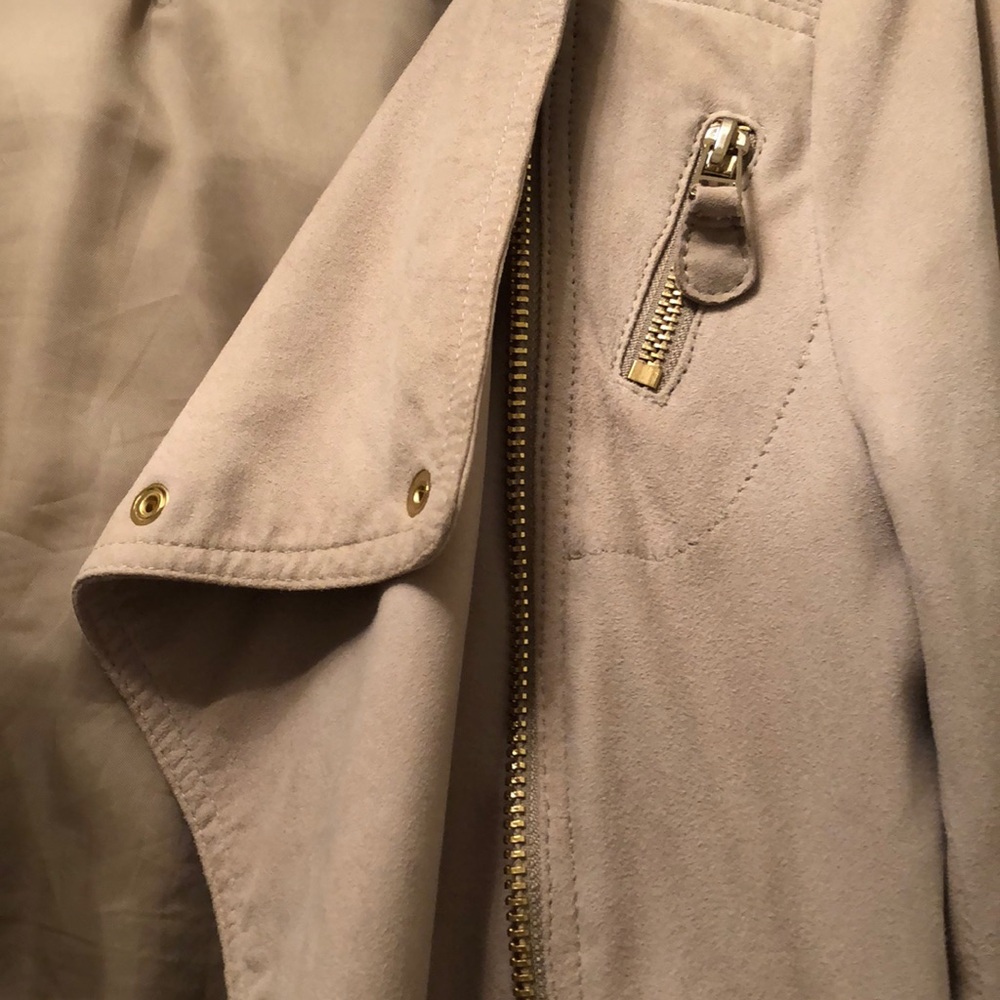 Suede Cream Jacket